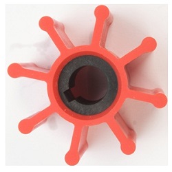 1114 RED IMPELLER W/GASKETS & ORINGS