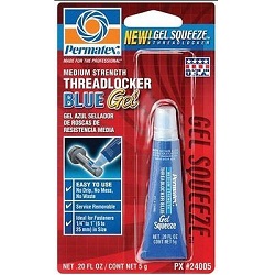 MEDIUM STRENGTH THREADLOCKER BLUE GEL